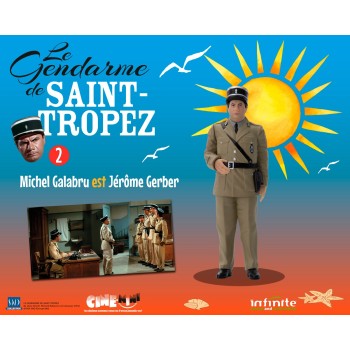 Figurine Michel Galabru est Gerber - Le Gendarme de Saint-Tropez