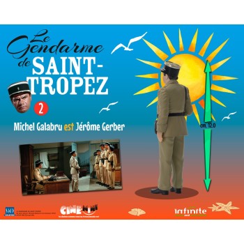 Figurine Michel Galabru est Gerber - Le Gendarme de Saint-Tropez
