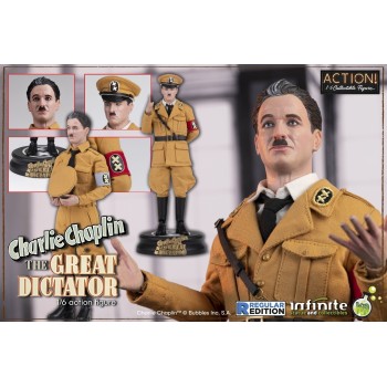 Figurine articulée Charlie Chaplin 1/6 - Le Dictateur