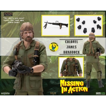 Figurine articulée Chuck Norris 1/6 - Portés disparus (Missing in Action)