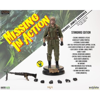 Figurine articulée Chuck Norris 1/6 - Portés disparus (Missing in Action)