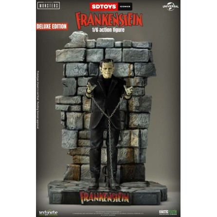 Figurine articulée Le Monstre de Frankenstein 1/6 Deluxe Edition