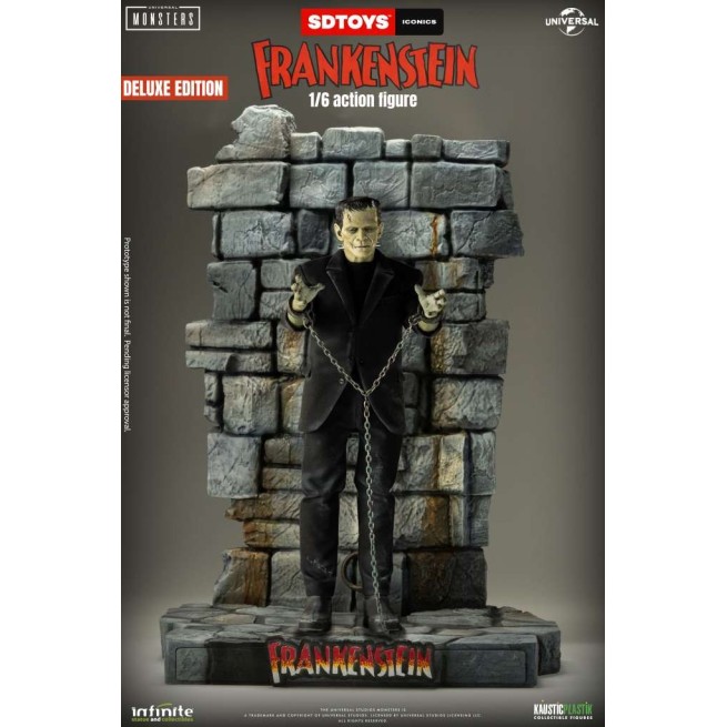 Figurine articulée Le Monstre de Frankenstein 1/6 Deluxe Edition