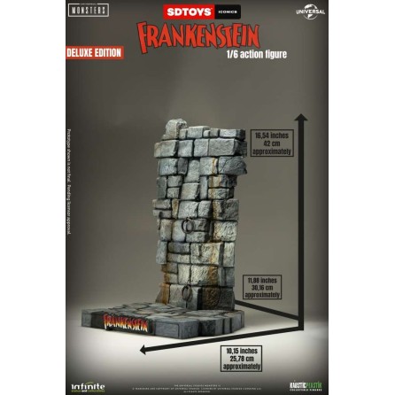 Figurine articulée Le Monstre de Frankenstein 1/6 Deluxe Edition