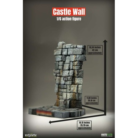 Diorama Mur du Château 1/6