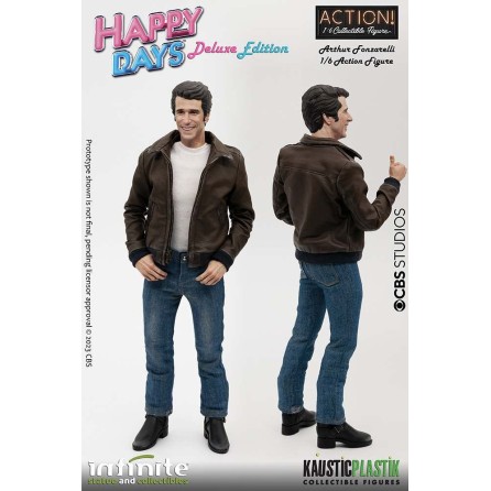 Fonzie – Happy Days 1/6 Deluxe avec Juke-Box - Infinite Statue FR