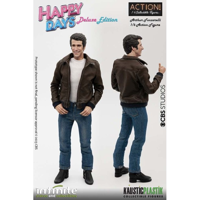 Fonzie – Happy Days 1/6 Deluxe avec Juke-Box - Infinite Statue FR