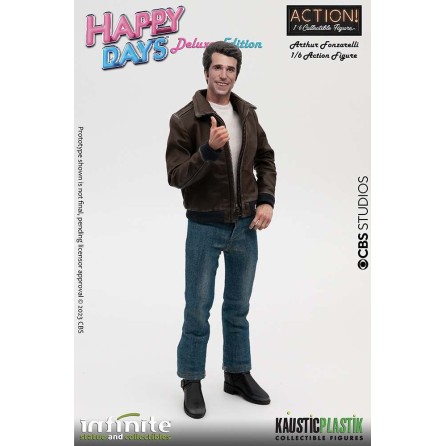 Fonzie – Happy Days 1/6 Deluxe avec Juke-Box - Infinite Statue FR