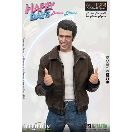 Fonzie – Happy Days 1/6 Deluxe avec Juke-Box - Infinite Statue FR