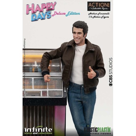 Fonzie – Happy Days 1/6 Deluxe avec Juke-Box - Infinite Statue FR