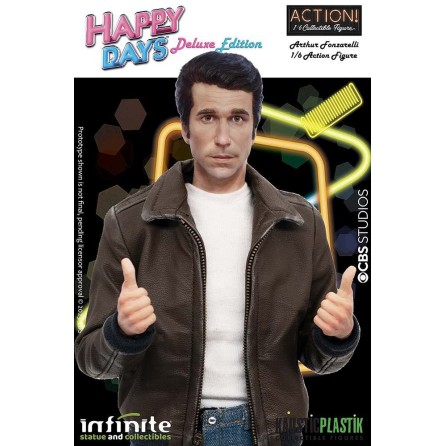 Fonzie – Happy Days 1/6 Deluxe avec Juke-Box - Infinite Statue FR