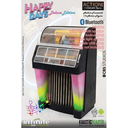 Fonzie – Happy Days 1/6 Deluxe avec Juke-Box - Infinite Statue FR