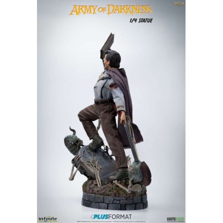 Evil Dead 3 : L'Armée des ténèbres Ash Williams - 1/4 plus format statue - Infinite Statue France