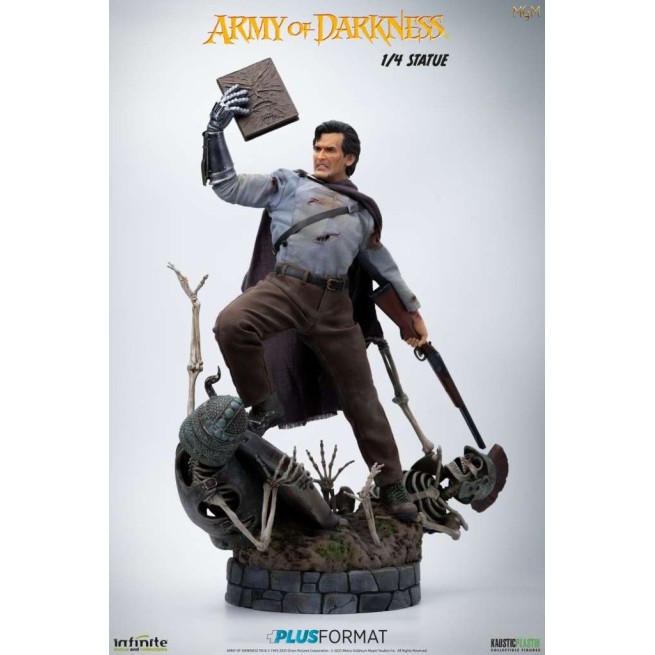 Evil Dead 3 : L'Armée des ténèbres Ash Williams - 1/4 plus format statue - Infinite Statue France