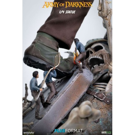 Evil Dead 3 : L'Armée des ténèbres Ash Williams - 1/4 plus format statue - Infinite Statue France