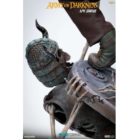 Evil Dead 3 : L'Armée des ténèbres Ash Williams - 1/4 plus format statue - Infinite Statue France