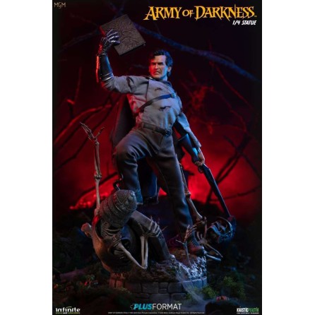 Evil Dead 3 : L'Armée des ténèbres Ash Williams - 1/4 plus format statue - Infinite Statue France