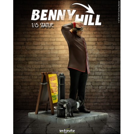Statue Benny Hill 1/6Statue von Benny Hill 1/6