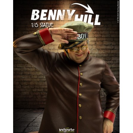 Statue Benny Hill 1/6Statue von Benny Hill 1/6