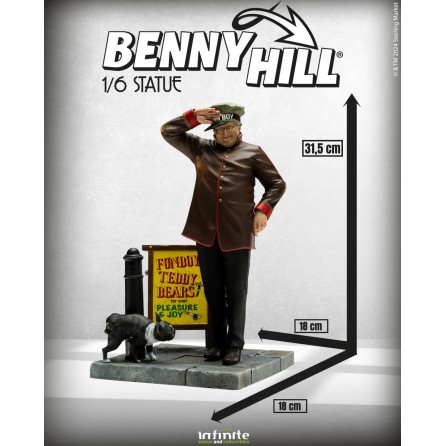 Statue Benny Hill 1/6Statue von Benny Hill 1/6