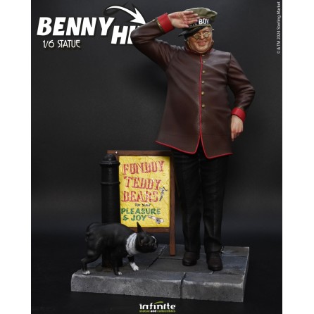 Statue Benny Hill 1/6Statue von Benny Hill 1/6