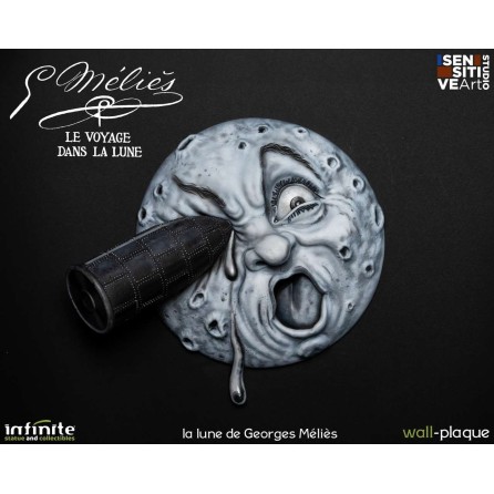Placa de pared La Luna de Georges Méliès - Edición Limitada | Sensitive Art Studio