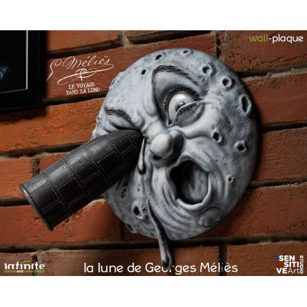 Wall Plaque The Moon by Georges Méliès - Limited Edition | Sensitive Art Studio