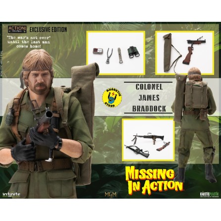 Figura del Coronel James Braddock 1/6 Deluxe - Desaparecido en combate